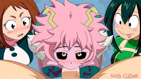 Mad Clown Ashido Mina Asui Tsuyu Uraraka Ochako Boku No Hero My Xxx