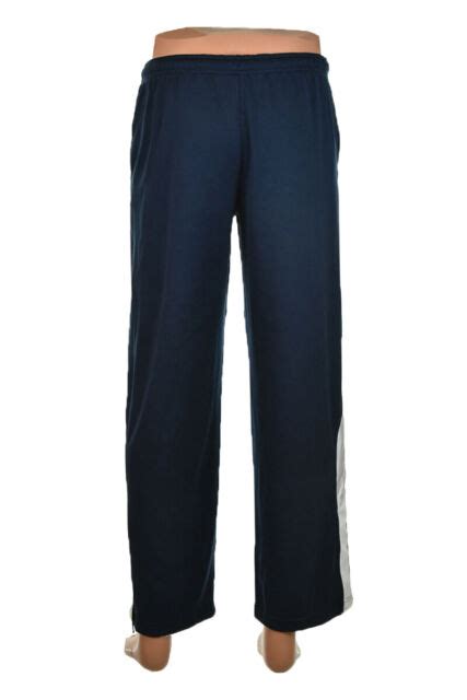 Nike Men Pants Sweatpants Xl Blue Polyester Ebay