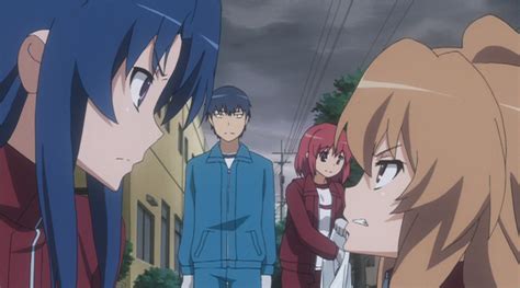 Image 16 Taiga And Ami Stare Toradora Wiki Fandom Powered By