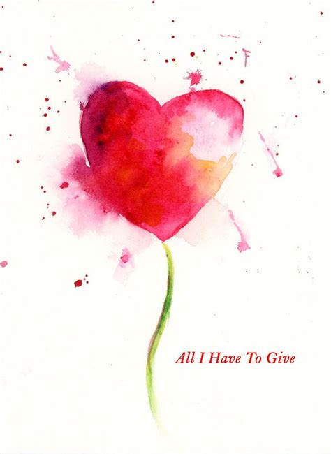 Valentines T Painting Valentines Day Decor Print Watercolor