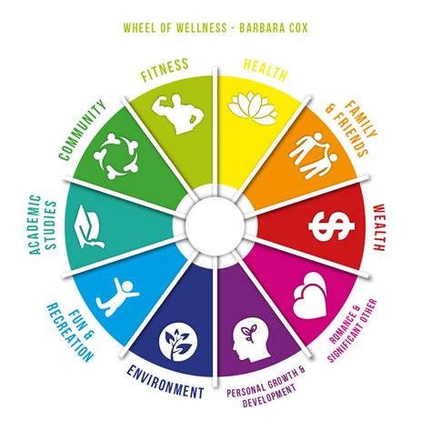 The Wheel Of Wellness 360 Look At Your Wellness — The Barbara Cox