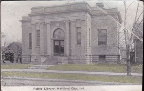 A Carnegie Library Hartford City Public Library