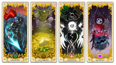 Undertale tarot cards inspires the making of the tarot cards. Pin on Video Games - Old and New~