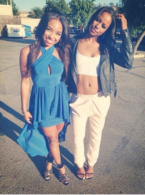 Logan Browning And Taylor Paige From Hit The Floor Best Friends Best Friends Pinterest