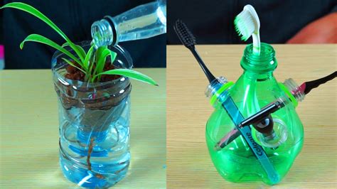 10 Diy Plastic Bottles Life Hacks Diy Ideas Youtube