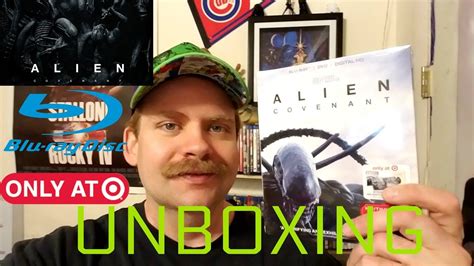 Alien Covenant Blu Ray Target Exclusive Digibook Unboxinguv Contestclosed81817 Youtube