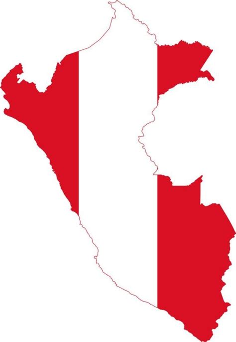 2 Pieces Peru Outline Map Flag Vinyl Decals Stickers Full Etsy Flag