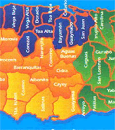 Puerto marítimo añadir una categoría. Puerto Rico Mapa Municipios