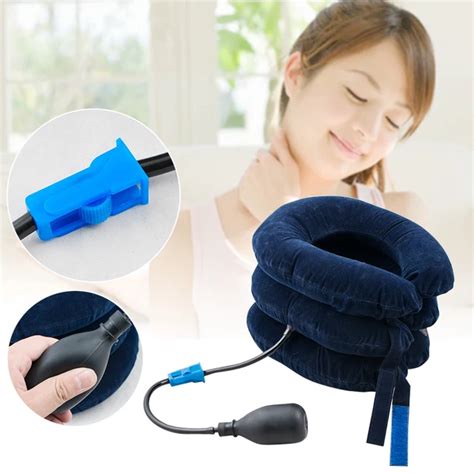 Inflatable Air Cervical Neck Traction Device Soft Head Back Shoulder