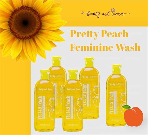 Pretty Peach Feminine Wash Mariel Kim