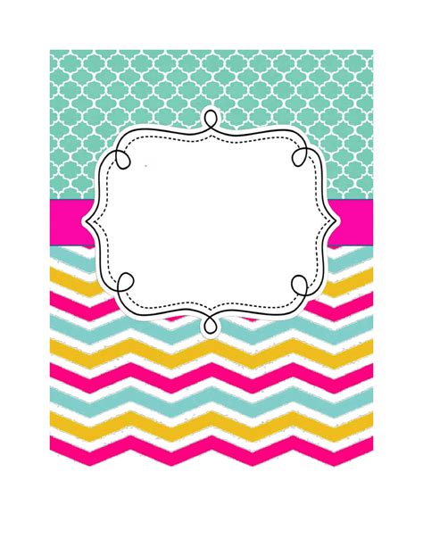 Free Printable Binder Covers Customize And Print