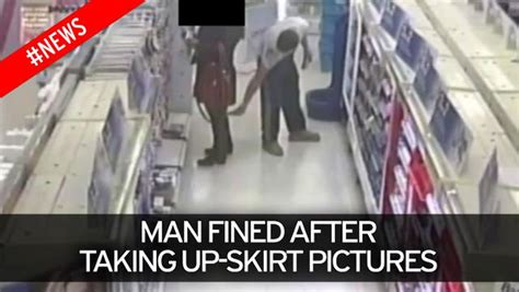 Pervert Caught On Camera Sticking His Mobile Phone Up A Girls Skirt In Boots And Taking Picture