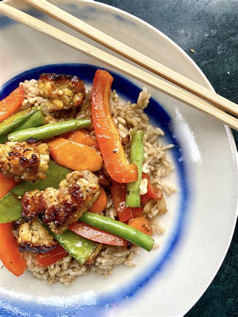 Honey Ginger Tempeh Stir Fry Recipe — Earthen Food Co By Chef Lizzy