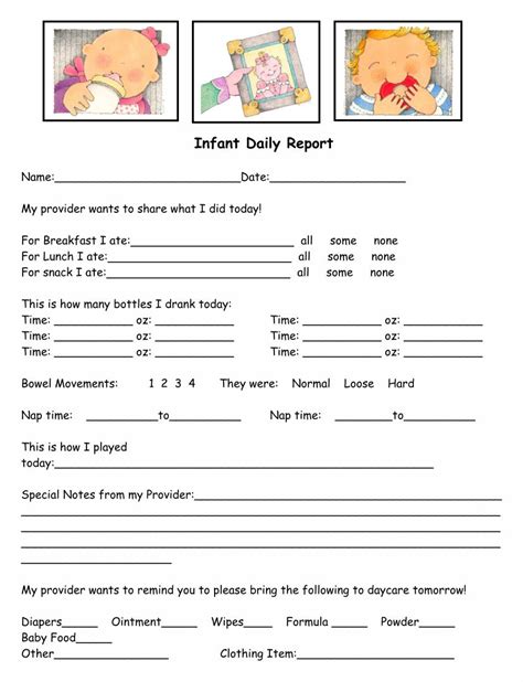 Then, when you need to make more detailed events, you can combine these with daily or weekly free printable time sheets forms. 10 Best Printable Daily Sheets For Toddlers - printablee.com