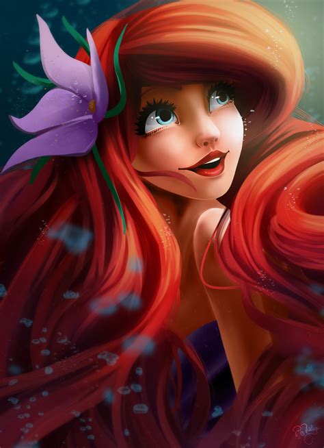 Ariel By Mllemalice On Deviantart Disney Princess Art Disney