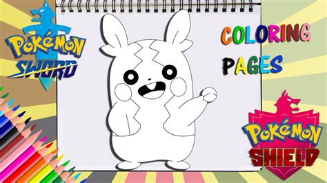 Pokemon Sword And Shield Morpeko Coloring Page In 2021 Portraits From