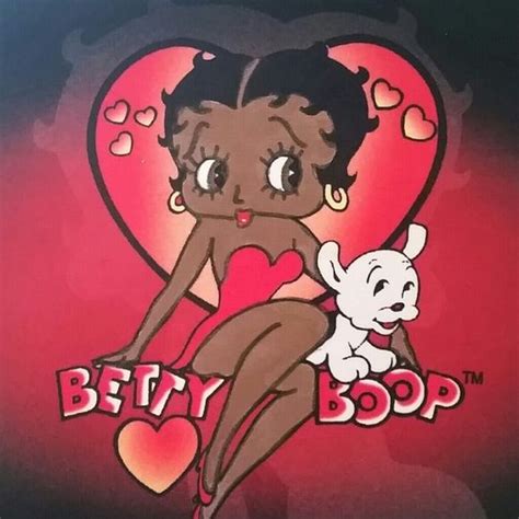 Black Betty Boop Betty Boop Art Brown Betty Classic Cartoon