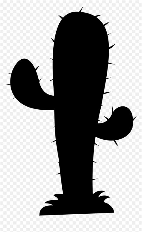 Transparent Black Cactus Silhouette Silhouette Cactus Clipart Black