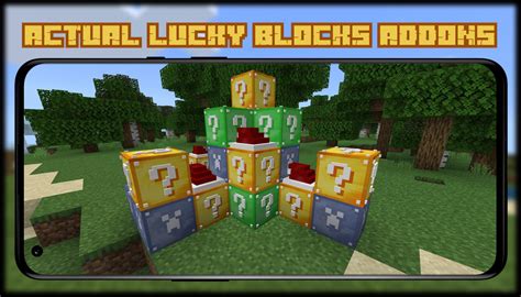 Android İndirme Için Lucky Block Mods For Minecraft Apk