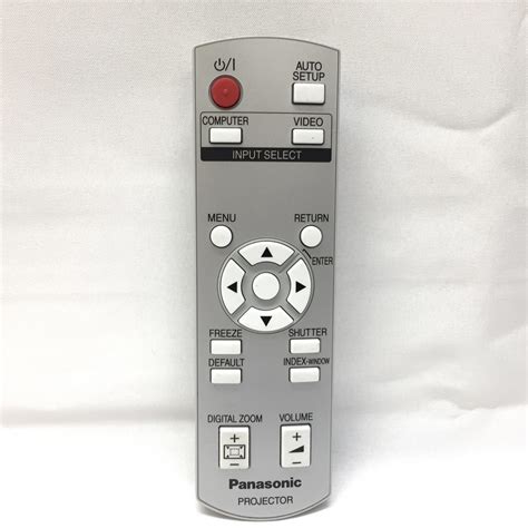 Panasonic Projector Remote Control N2qayb000172 Milton Wares