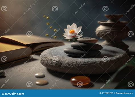 Tranquility in Motion Yoga-inspired Still Life Photography. AI