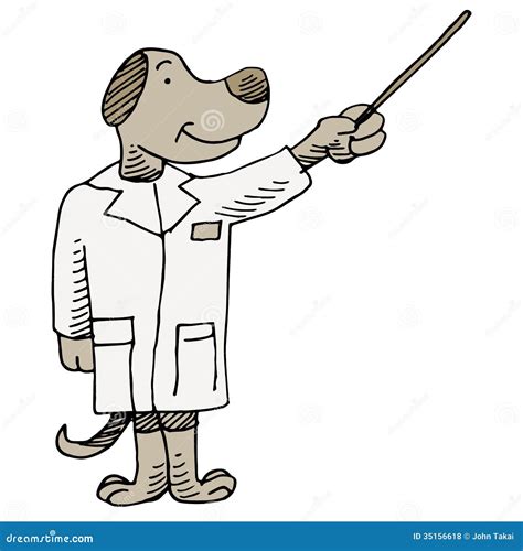 Dog Doctor Stock Vector Illustration Of Vector Pointer 35156618