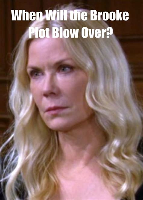 Brooke Logan’s Slip Eats Up ‘bold And The Beautiful’ Airspace Where’s The Other Hot Plots