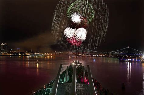 Fireworks Spectacular At Battleship New Jersey In Camden Tonight