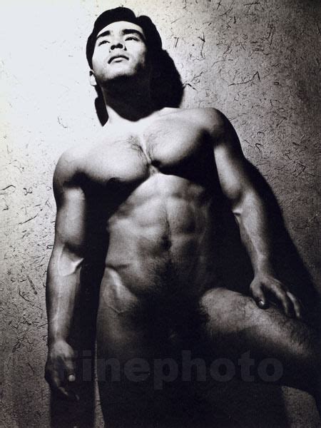 1960s Vintage Male Nude Japan Muscle Physique Body Photo