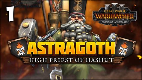 THE HIGH PRIEST OF HASHUT Total War Warhammer 3 Astragoth Ironhand