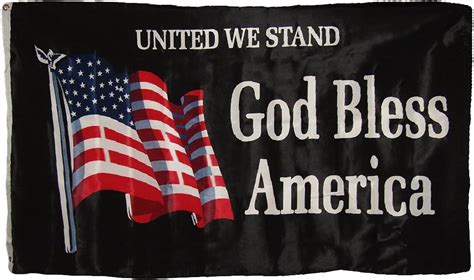 Retail And Services Banner Advertising Vinyl Sign Flag God Bless America