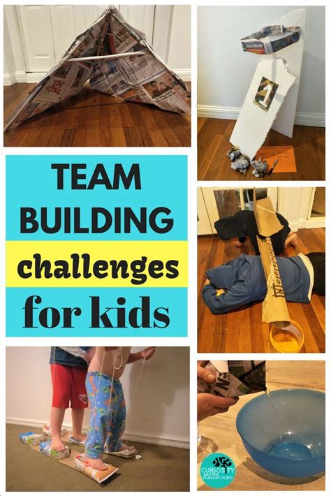 Team Building Stem Challenges Back To School Building Games For