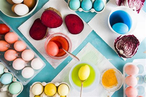 Homemade Natural Easter Egg Dyes Vinces Market
