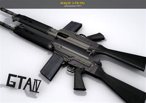 Arby26 S Fn Fal Grand Theft Auto Iv Mods