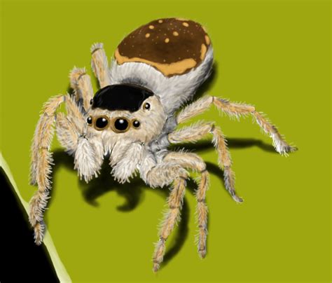 Contrary to popular belief, they're filled with fat, which. Mexican Jumping Spider by Arta01 on DeviantArt