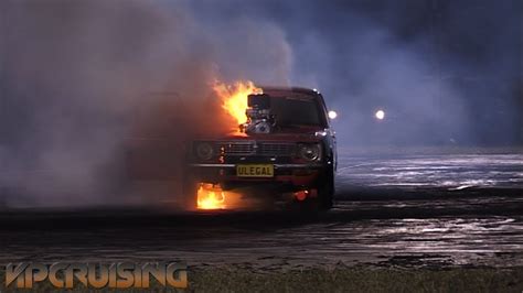 Epic Burnout And Fire Ulegal Youtube