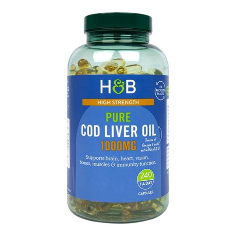 Cod Liver Oil Capsules 1000mg Holland And Barrett