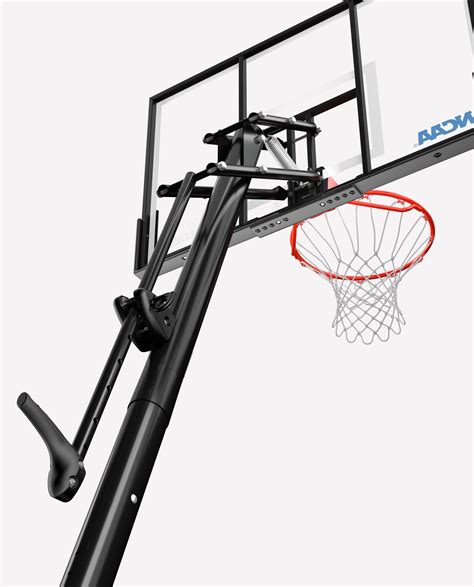 Spalding Ncaa Exactaheight 50 Acrylic Portable Basketball Hoop L