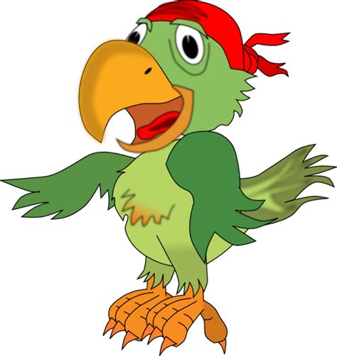 Download High Quality Pirate Clipart Parrot Transparent Png Images