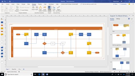 Automatically Document Visio Process Diagrams In Microsoft Word