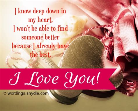 I Love You Messages And Quotes For Someone Special Wordings And Messages
