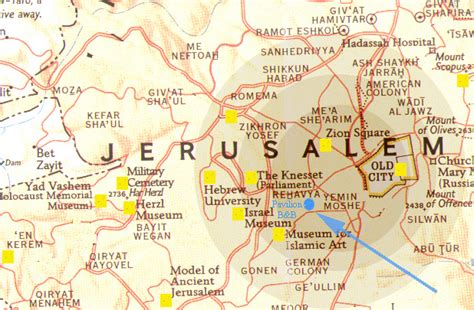 Jerusalem Map