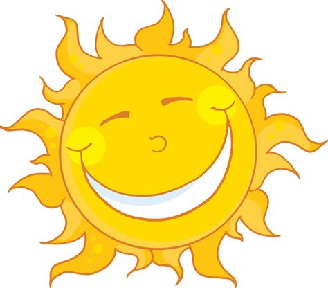 Sun Smiley Face Clipart Best
