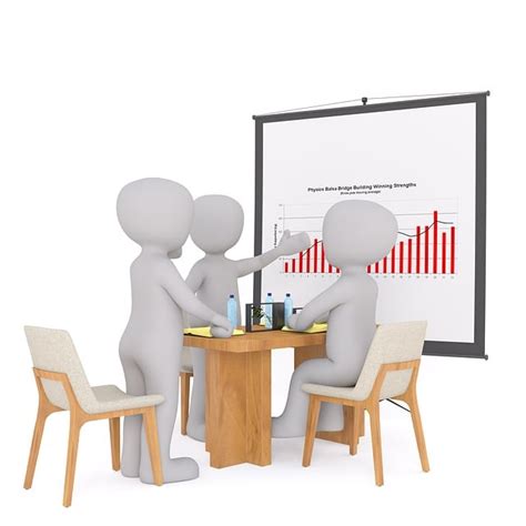 Download Discussion Meeting White Male Royalty Free Stock Illustration