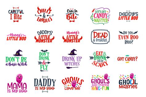 Download Halloween Bundle: 106 Halloween Quotes & Sayings in SVG ...