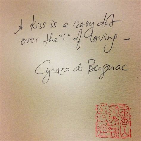 Wordfest On Instagram “a Quote About Love From Cyrano De Bergerac Hand Written By Wordfest