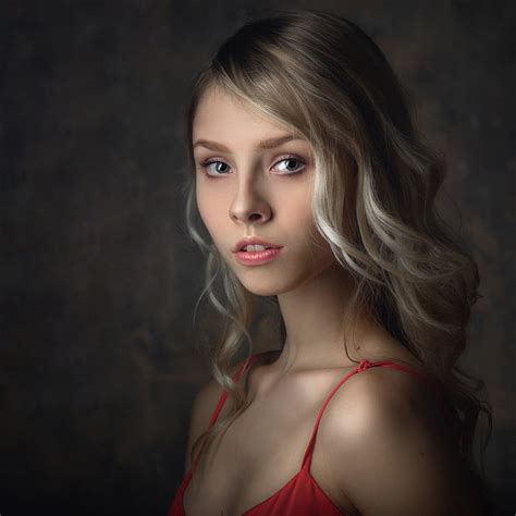 women model portrait face georgy chernyadyev alice tarasenko hd wallpaper wallpaperbetter