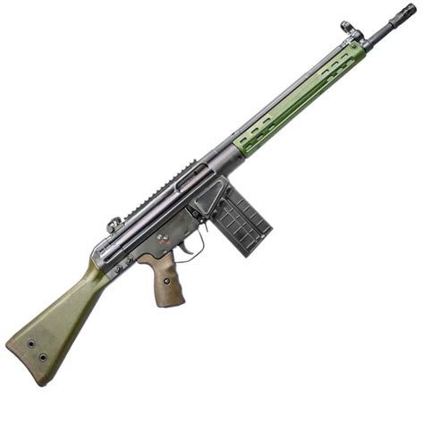 Ptr Girk 308 Winchester 16in Green Parkerized Semi Automatic Modern