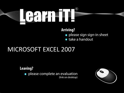 Ppt Microsoft Excel 2007 Powerpoint Presentation Free Download Id