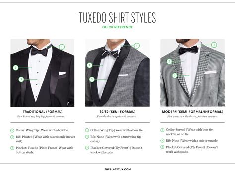 Tuxedo Shirt Styles For 2018 A Complete Guide